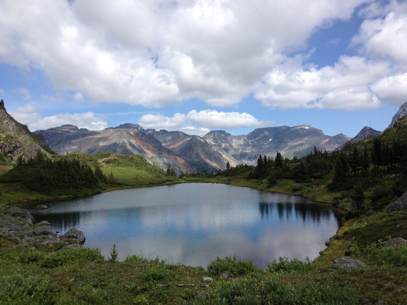 Babine Mountains Park, British Columbia has vast meadows