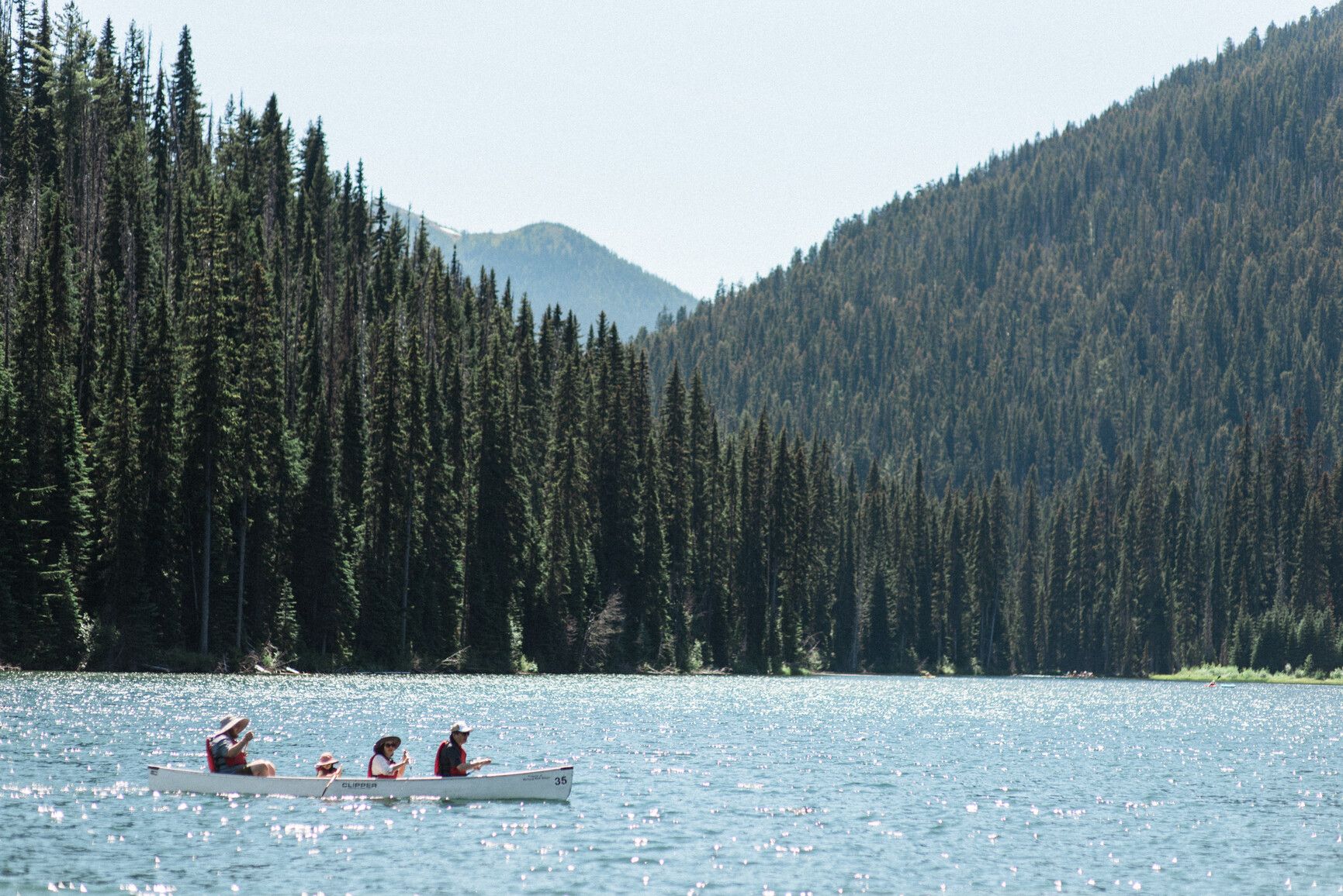 Lightning Lake in E.C. Manning Park provides great opportunities for new and experienced paddlers.