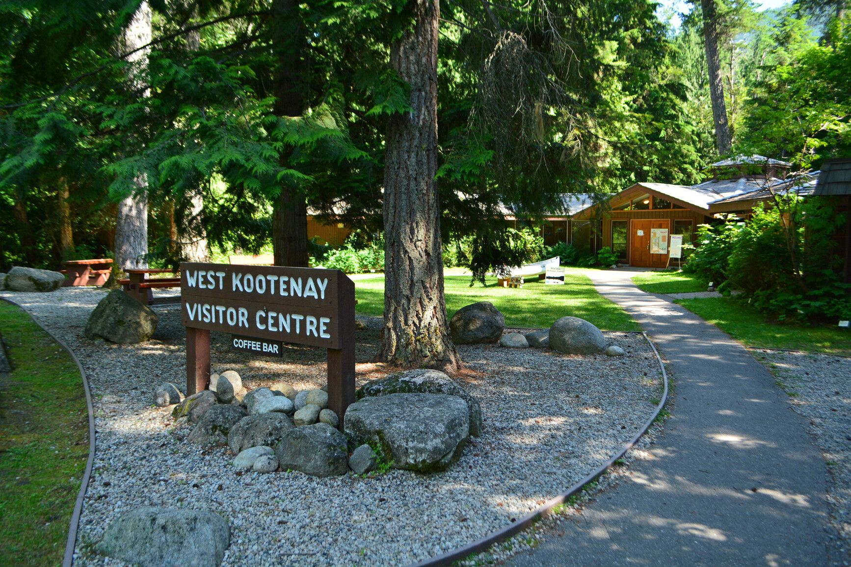 The West Kootenay Visitor Centre serves as a hub for tourists and locals alike, providing information about attractions, activities, and amenities in the West Kootenay region.